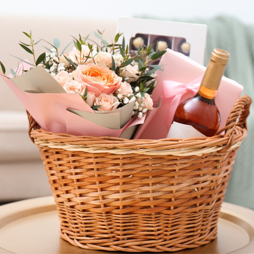 Gift in the basket