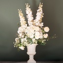 Decorative composition made from artificial flowers subscription