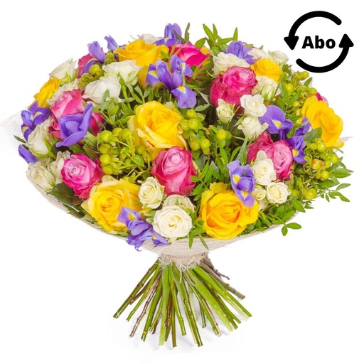 Cut flower bouquet subscription