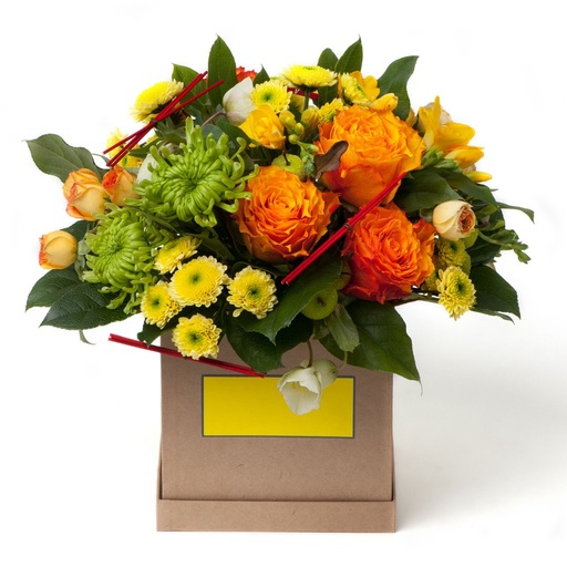 Flowerbox mit Schnittblumen